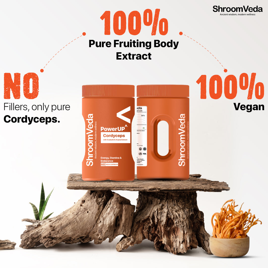 
                  
                    PowerUP^ Cordyceps Extract With Arjuna and Giloy
                  
                