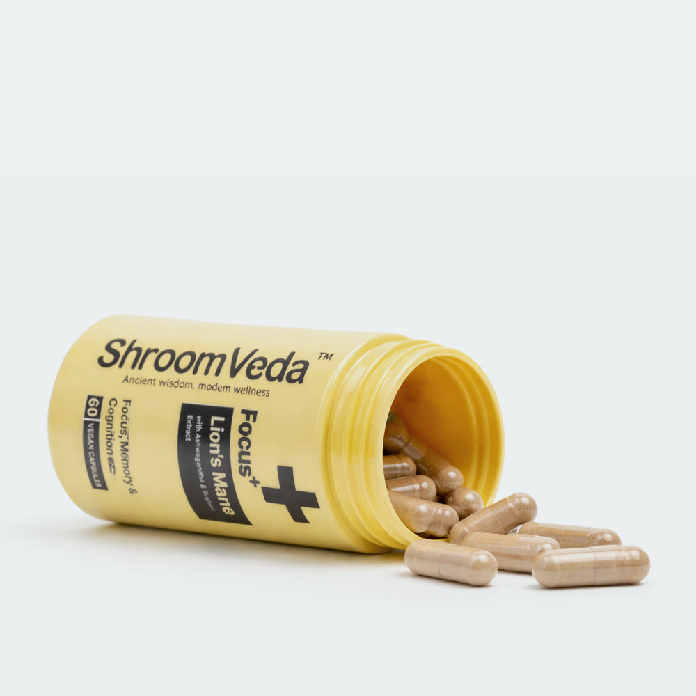 ShroomVeda Focus⁺ (60 vegan capsules)