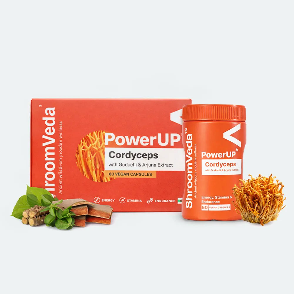 ShroomVeda PowerUP^ (60 vegan capsules)
