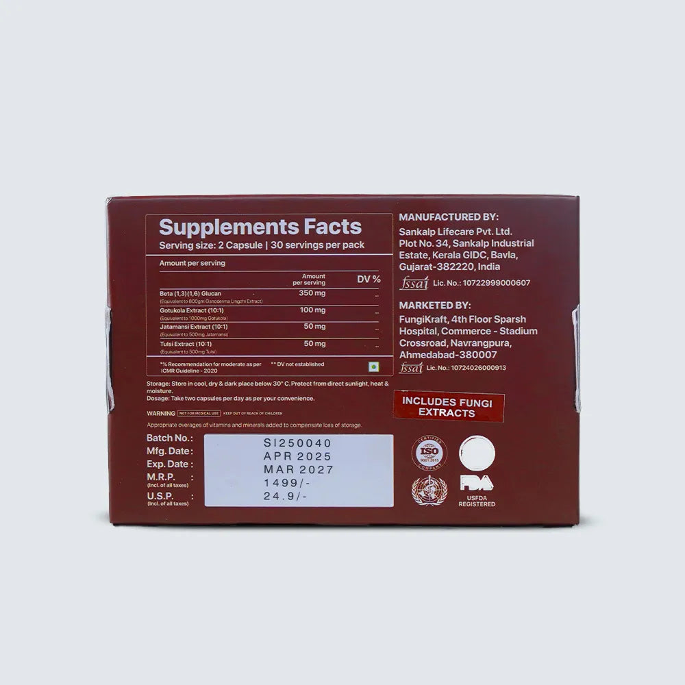 ShroomVeda Zen° (60 vegan capsules)
