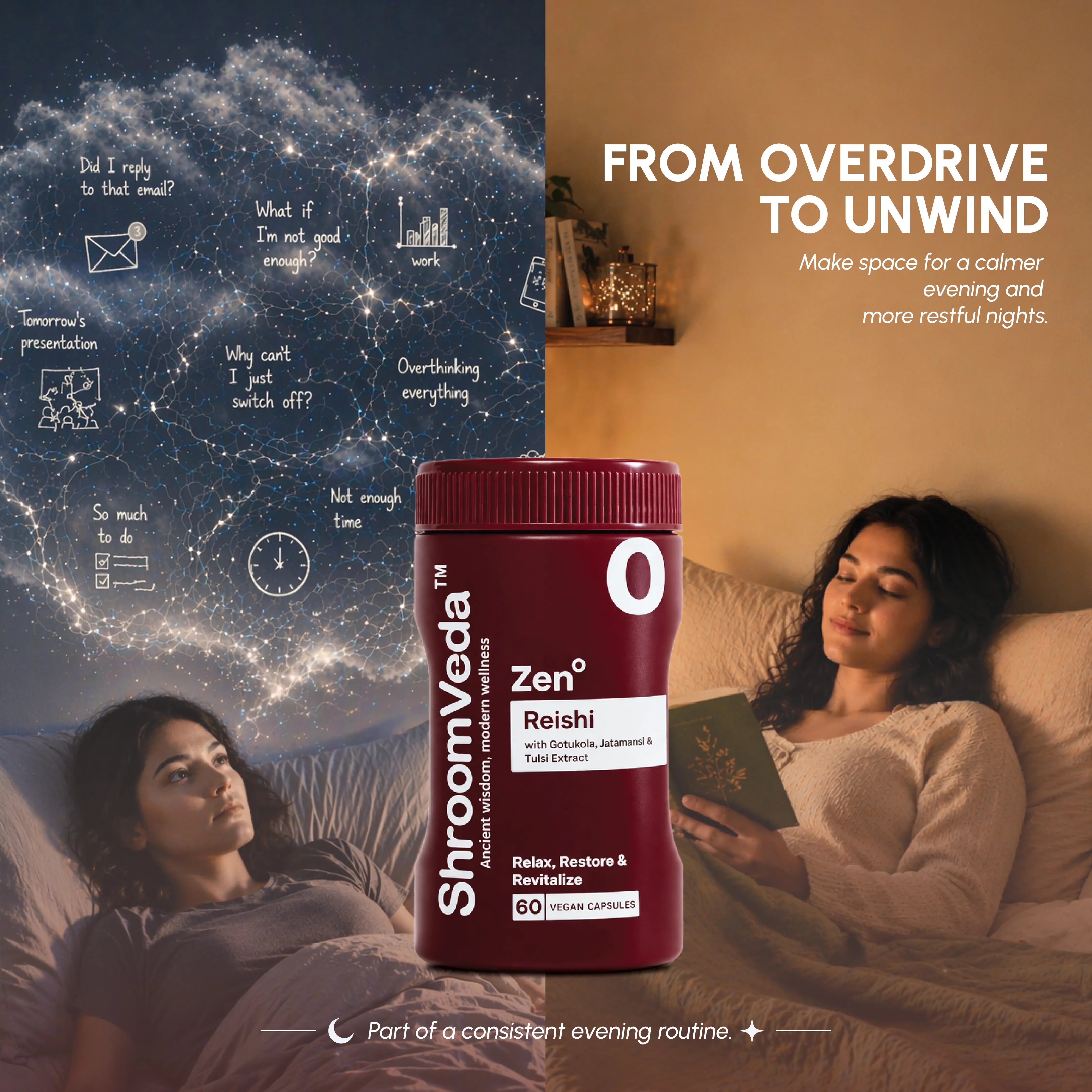 ShroomVeda Zen° (60 vegan capsules)